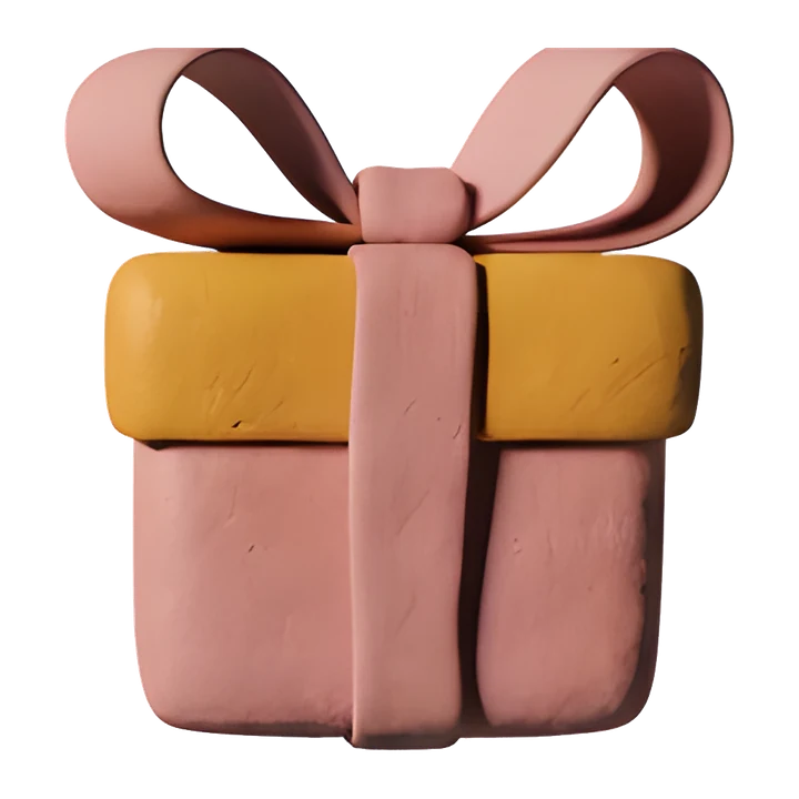 Ein eingepacktes Geschenk